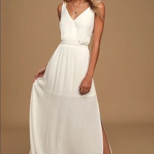 Lulus White Maxi Dress